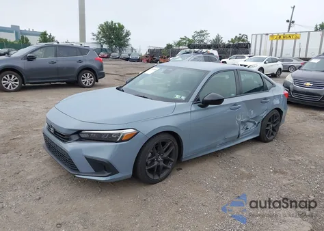 2024 Honda Civic Sport z USA, uszkodzony, nr VIN 2HGFE2F57RH539753